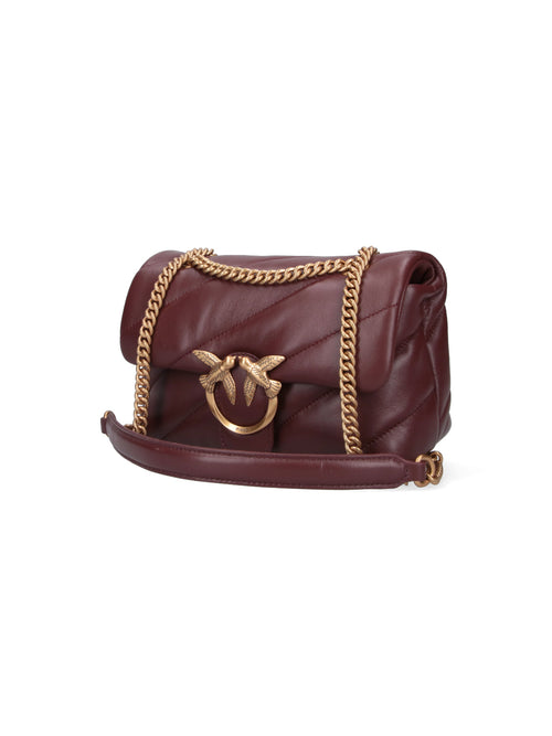 "Love Puff" Mini Bag – Bordeaux