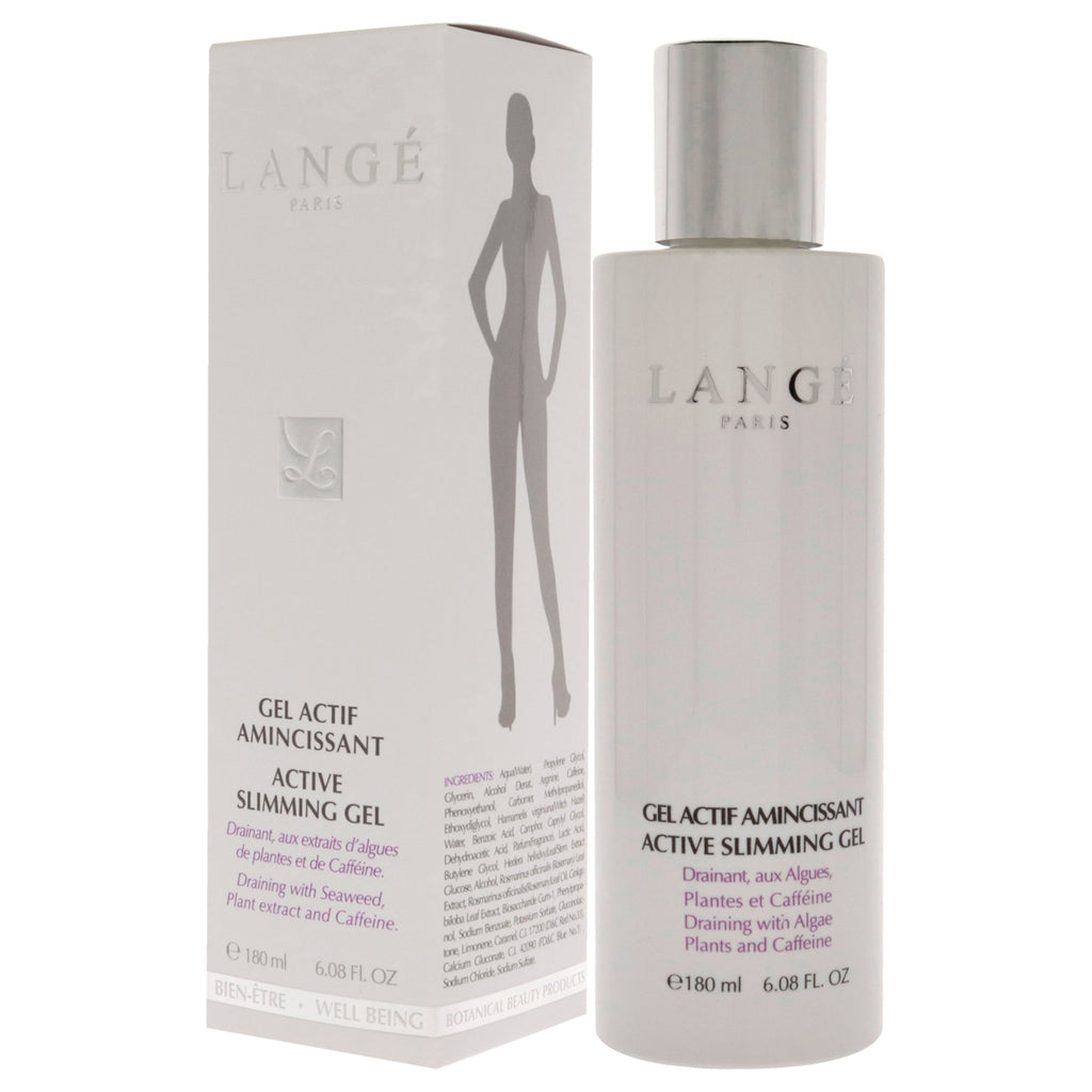 Active Slimming Gel by Lange for Unisex - 6.08 oz Gel