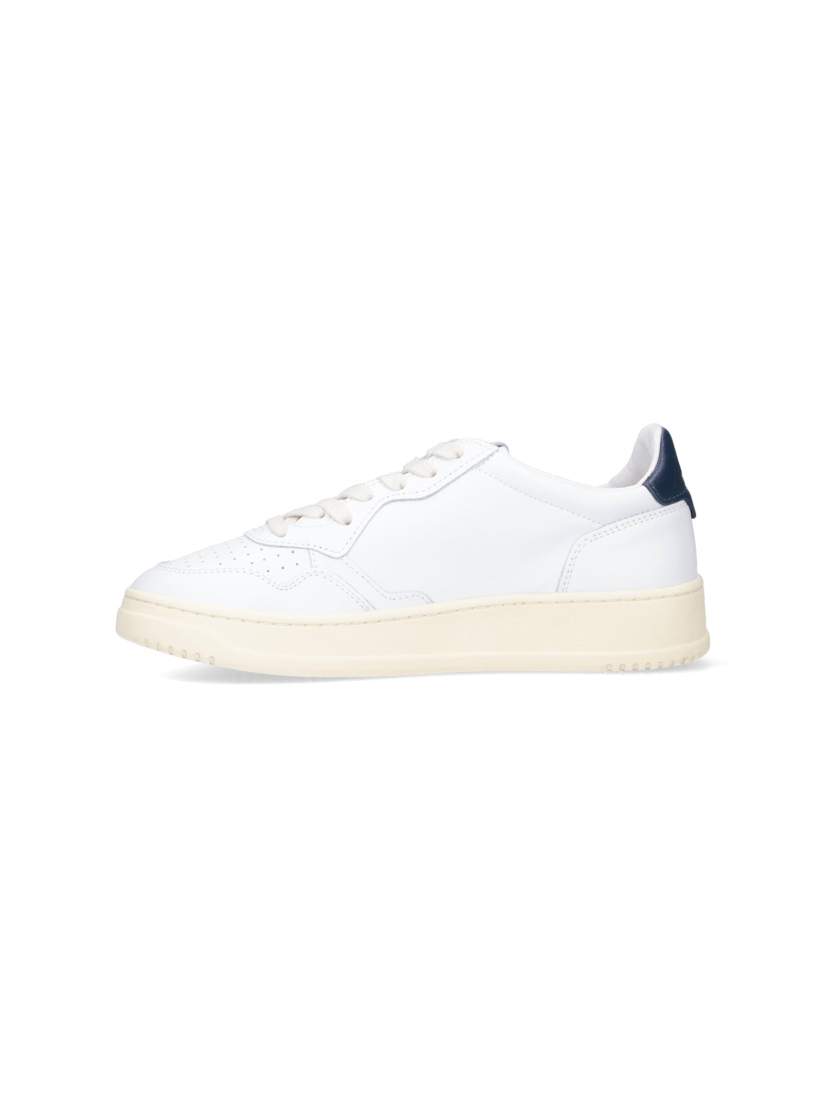 "Medalist" Low-Top Sneakers – White