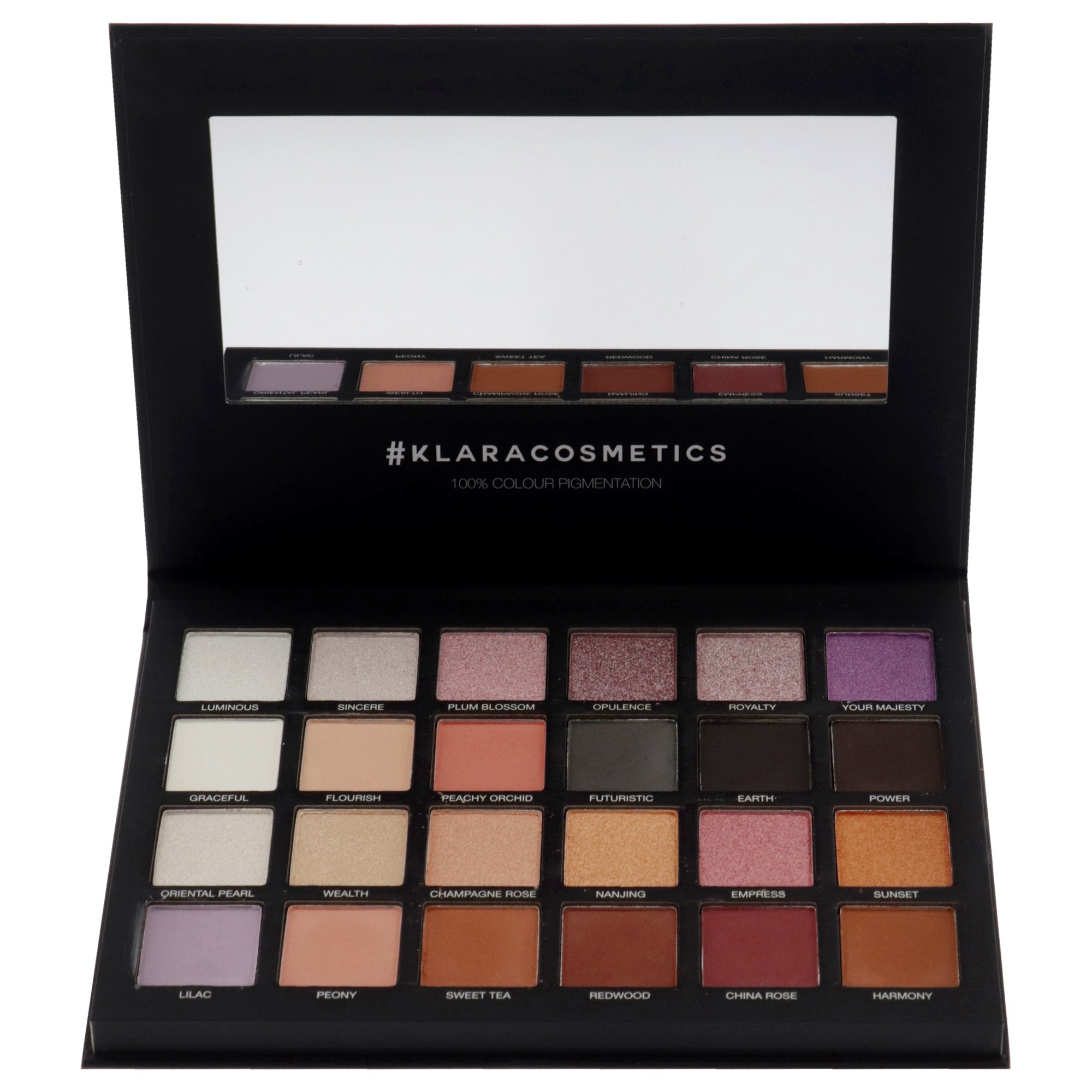 24 Eyeshadow Palette - Shanghai by Klara for Women - 1.68 oz Eye Shadow