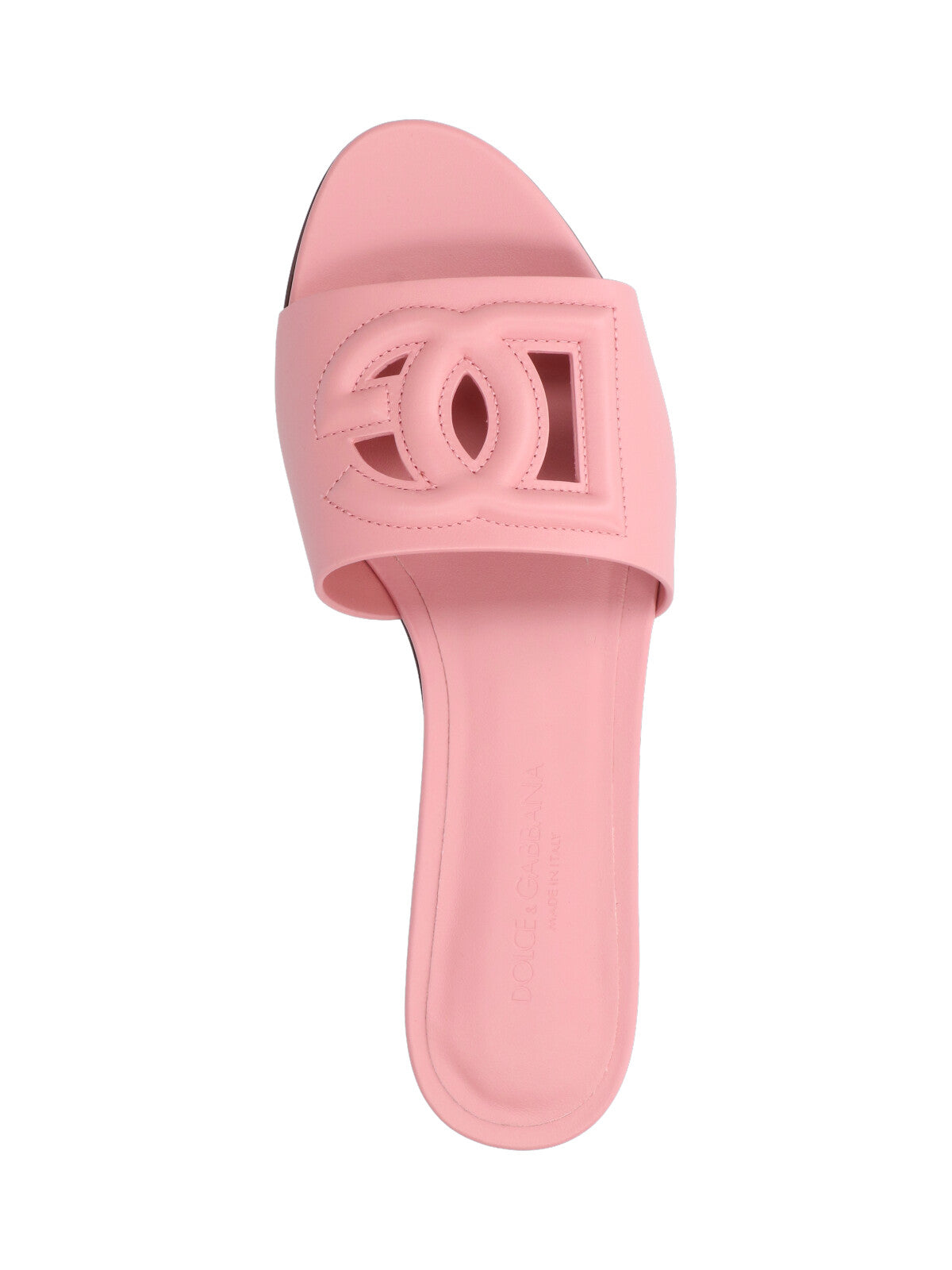 "Dg" Slip-On Sandals – Pink