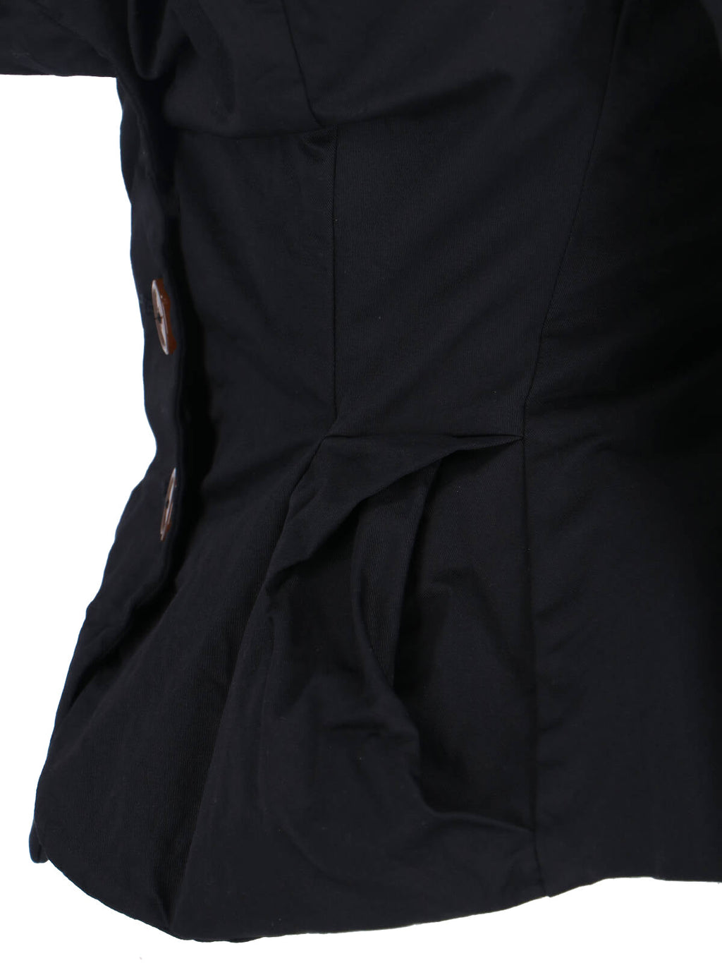 "Tartan" Monopetto Blazer – Black