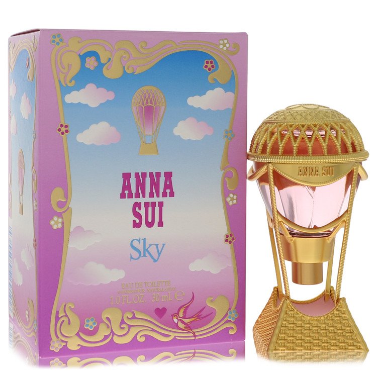 3pcs Perfume Gift Sets - Anna Sui Sky by Anna Sui Eau De Toilette Spray 1 oz for Women