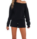 Another Chance Two Piece Set In Black