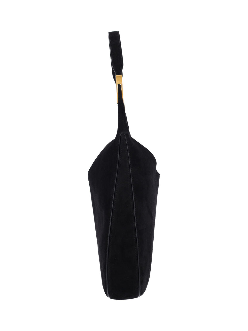 "Florence" Large Shoulder Bag – Black