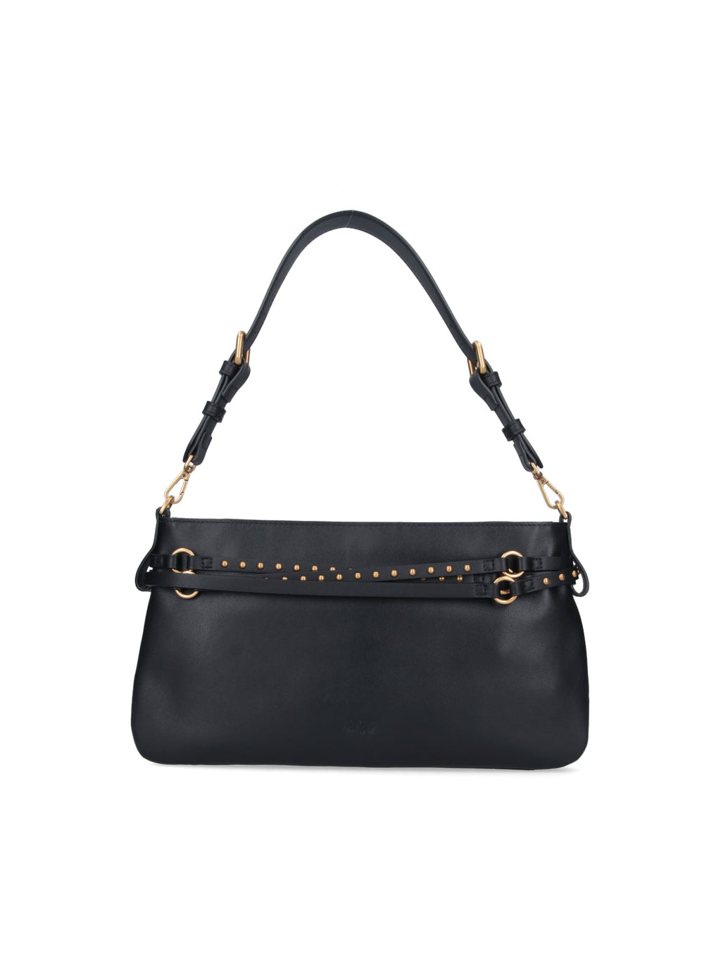 "Belt Bag" Medium Shoulder Bag – Black