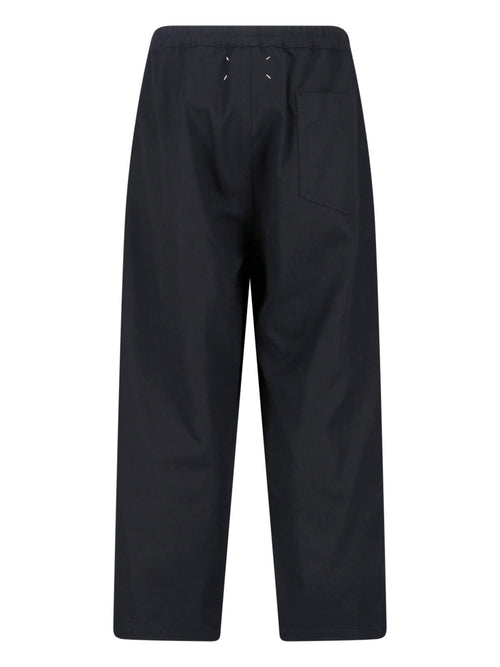 "Four Stitches" Pants – Black