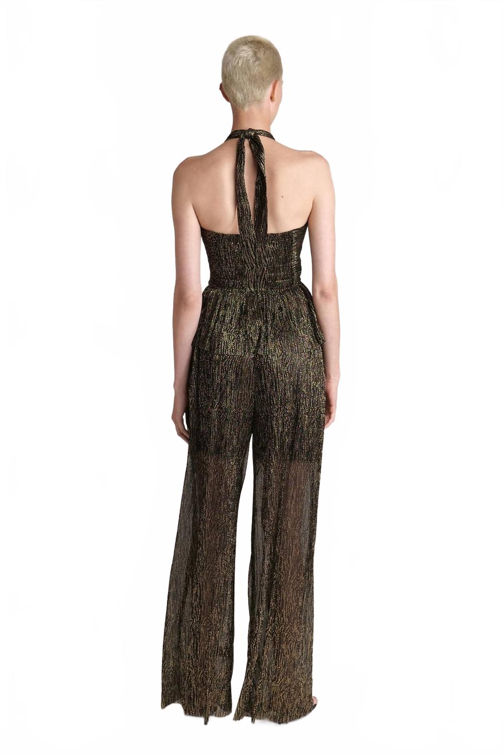 Akira Halter Top In Black
