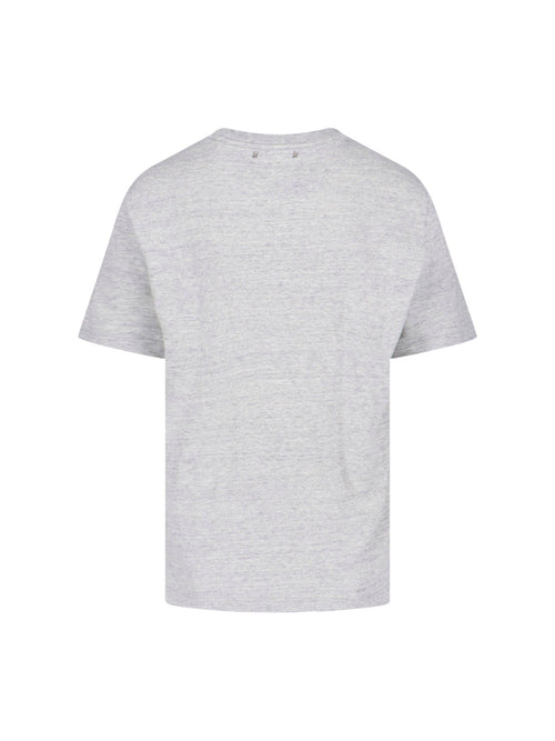 "Flag Print" T-Shirt – Grey