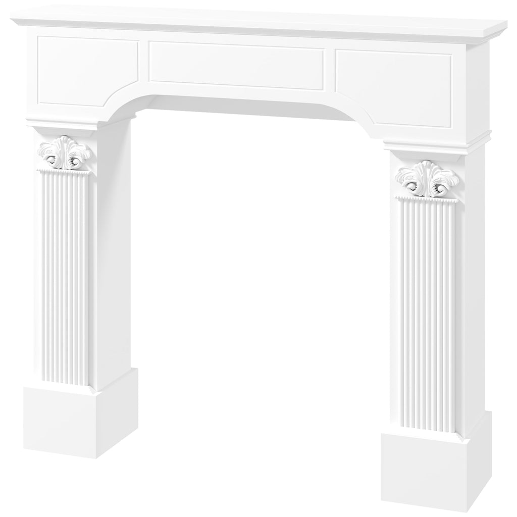 43.3" Freestanding Fireplace Surround for Electric Fires