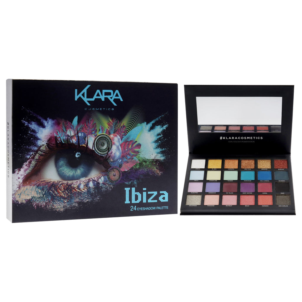 24 Eyeshadow Palette - Ibiza by Klara for Women - 1.68 oz Eye Shadow