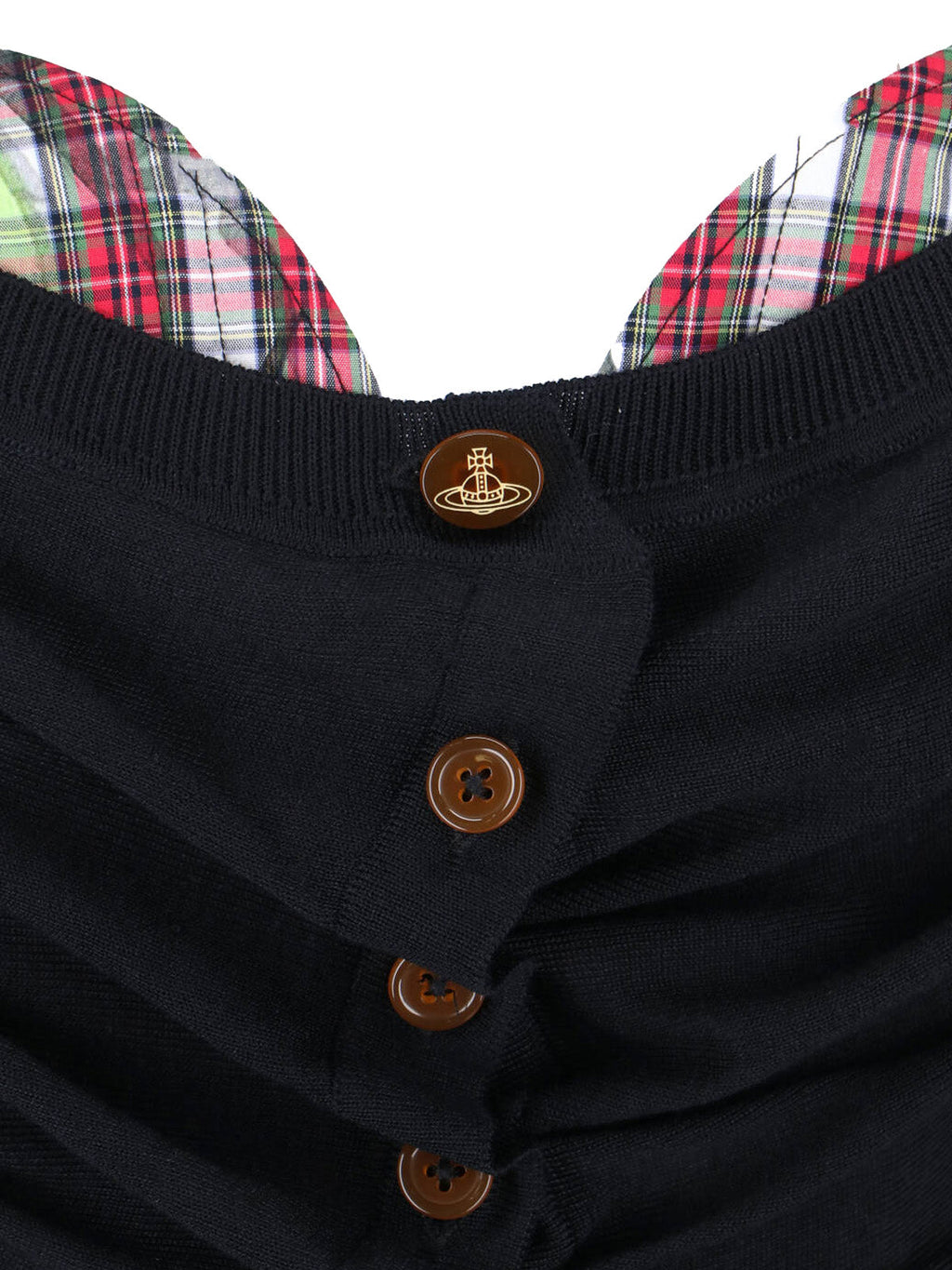 "Bea Corset" Cardigan – Black