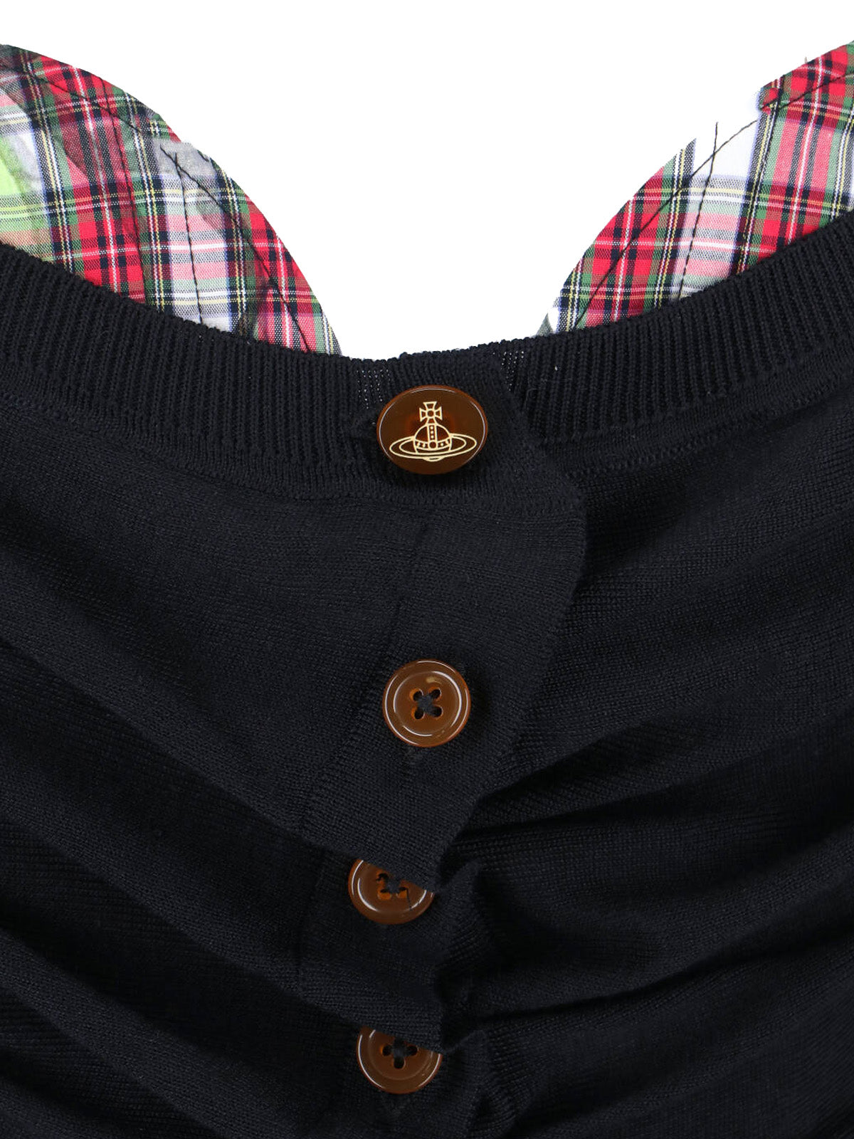 "Bea Corset" Cardigan – Black