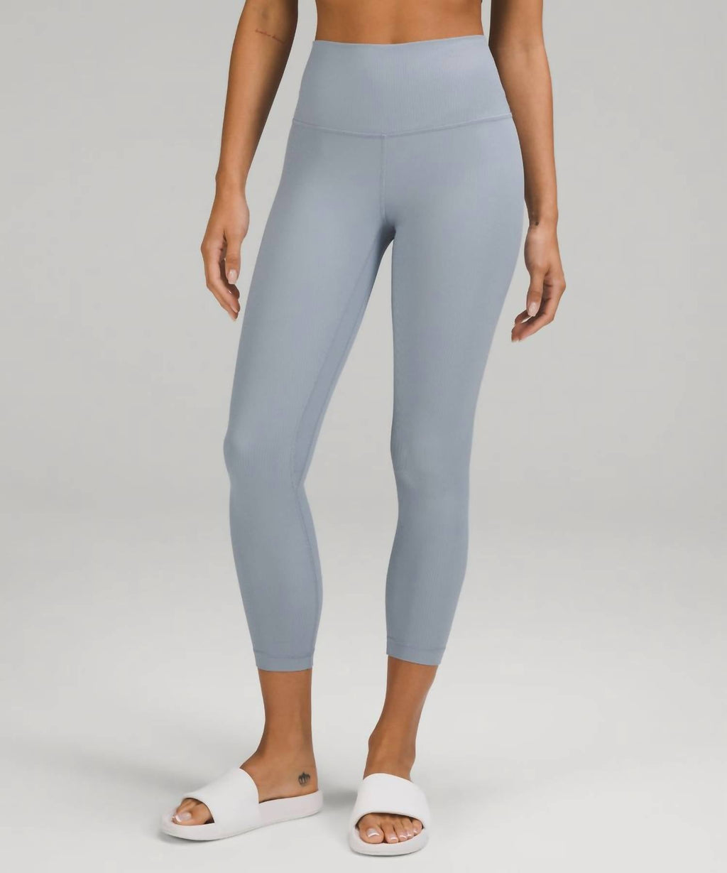 Align Ribbed High-Rise Pant In Belgian Blue