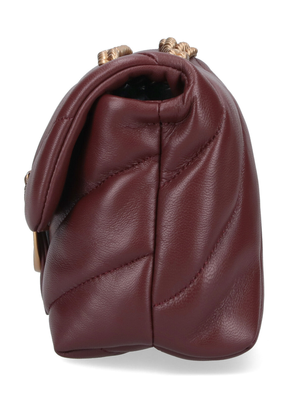 "Love Puff" Mini Bag – Bordeaux