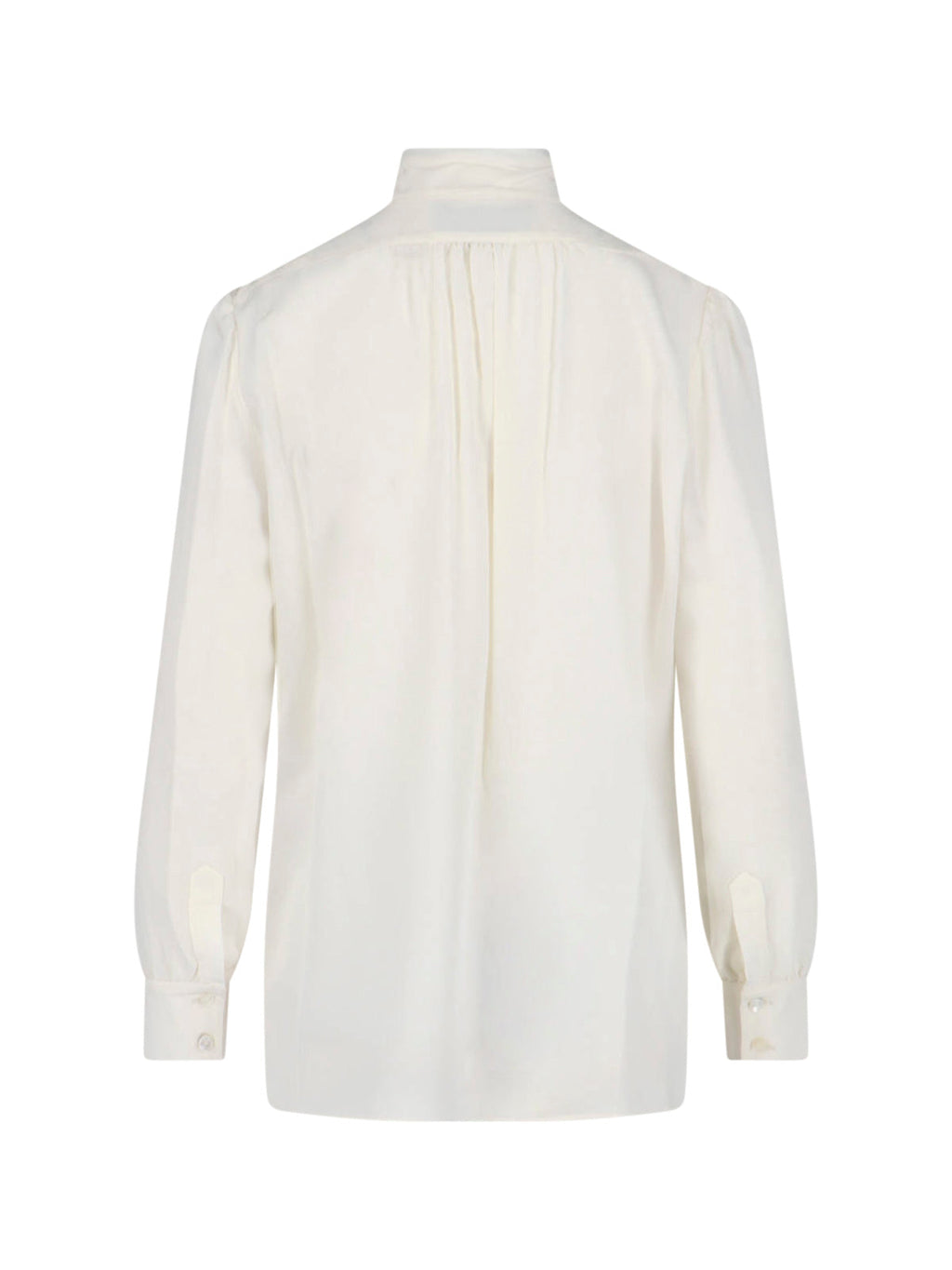 "Colt" Silk Shirt – White