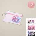 12PCS - KPop Demon Hunters Huntrix Animated Hero Squad Mini Coin Purse Pouch Bags