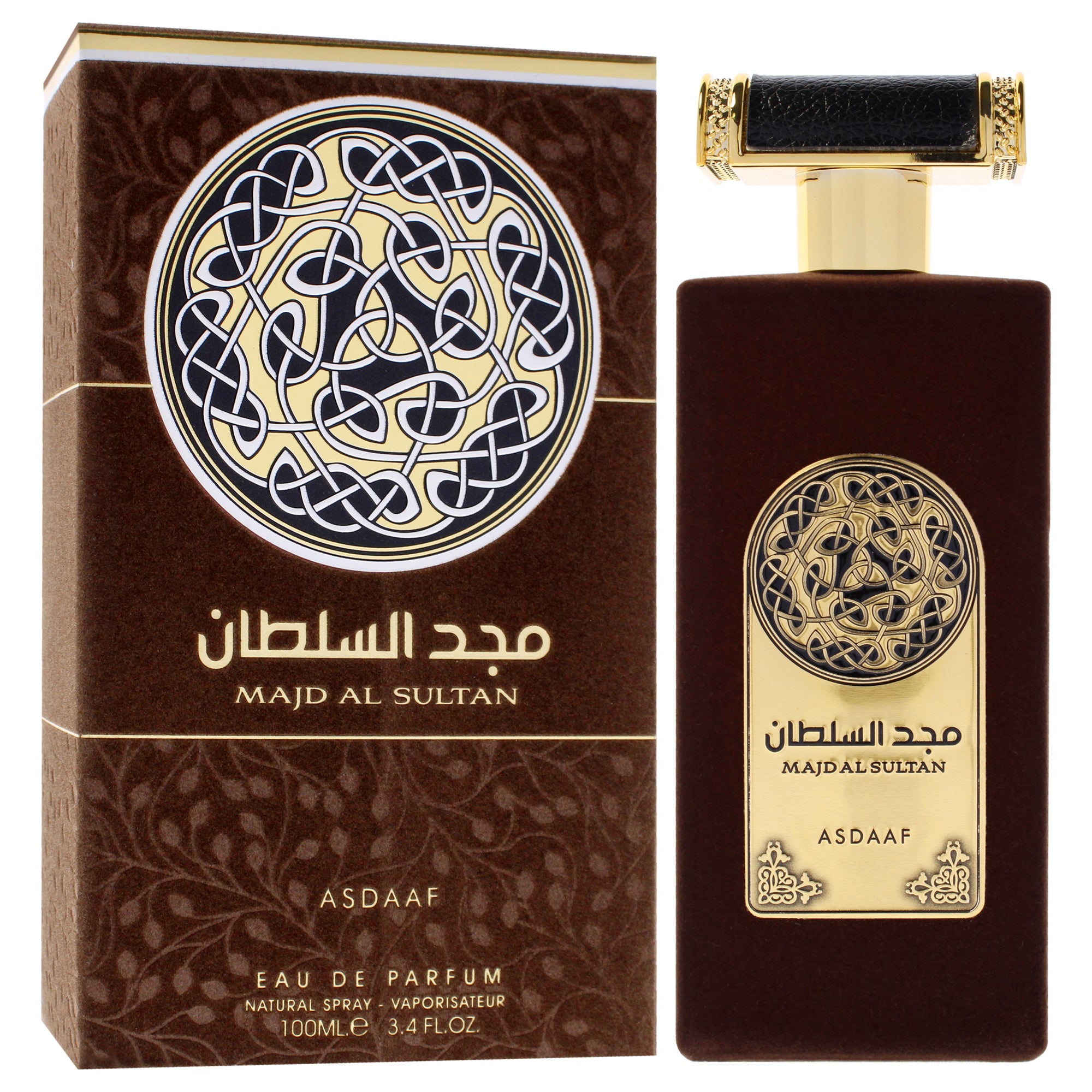 Asdaaf - Majd Al Sultan by Lattafa for Men - 3.4 oz EDP Spray