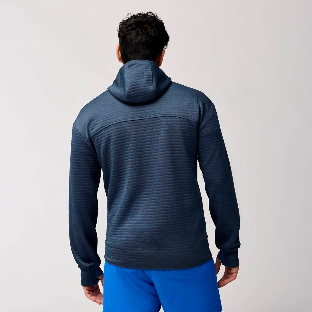 Activate Midweight Hoodie In Heather Blue Slate