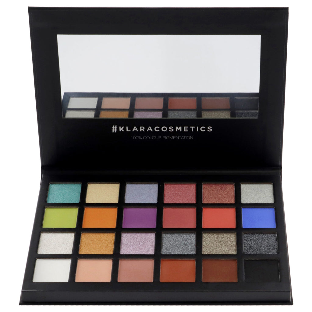 24 Eyeshadow Palette - Malibu by Klara for Women - 1.68 oz Eye Shadow