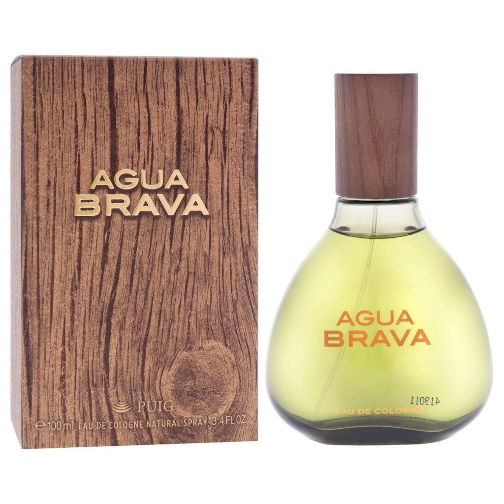Agua Brava by Antonio Puig for Men - 3.4 oz EDC Spray