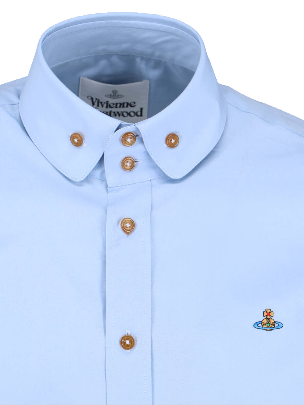 "Two Button Krall" Shirt – Light Blue