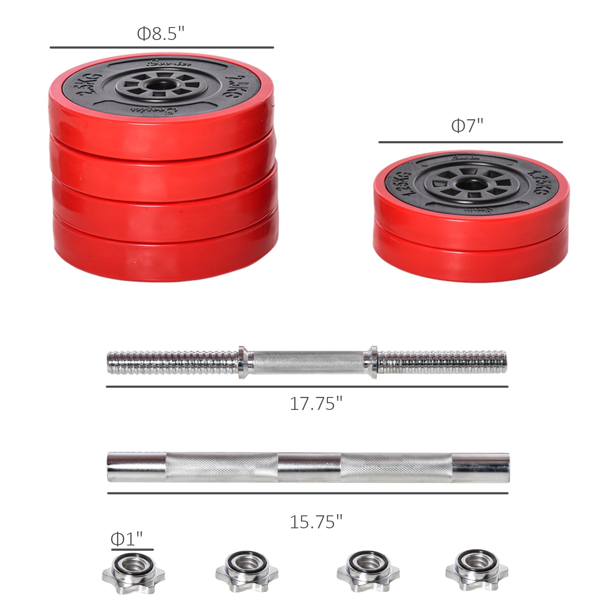 Adjustable Dumbbells with Barbell Conversion