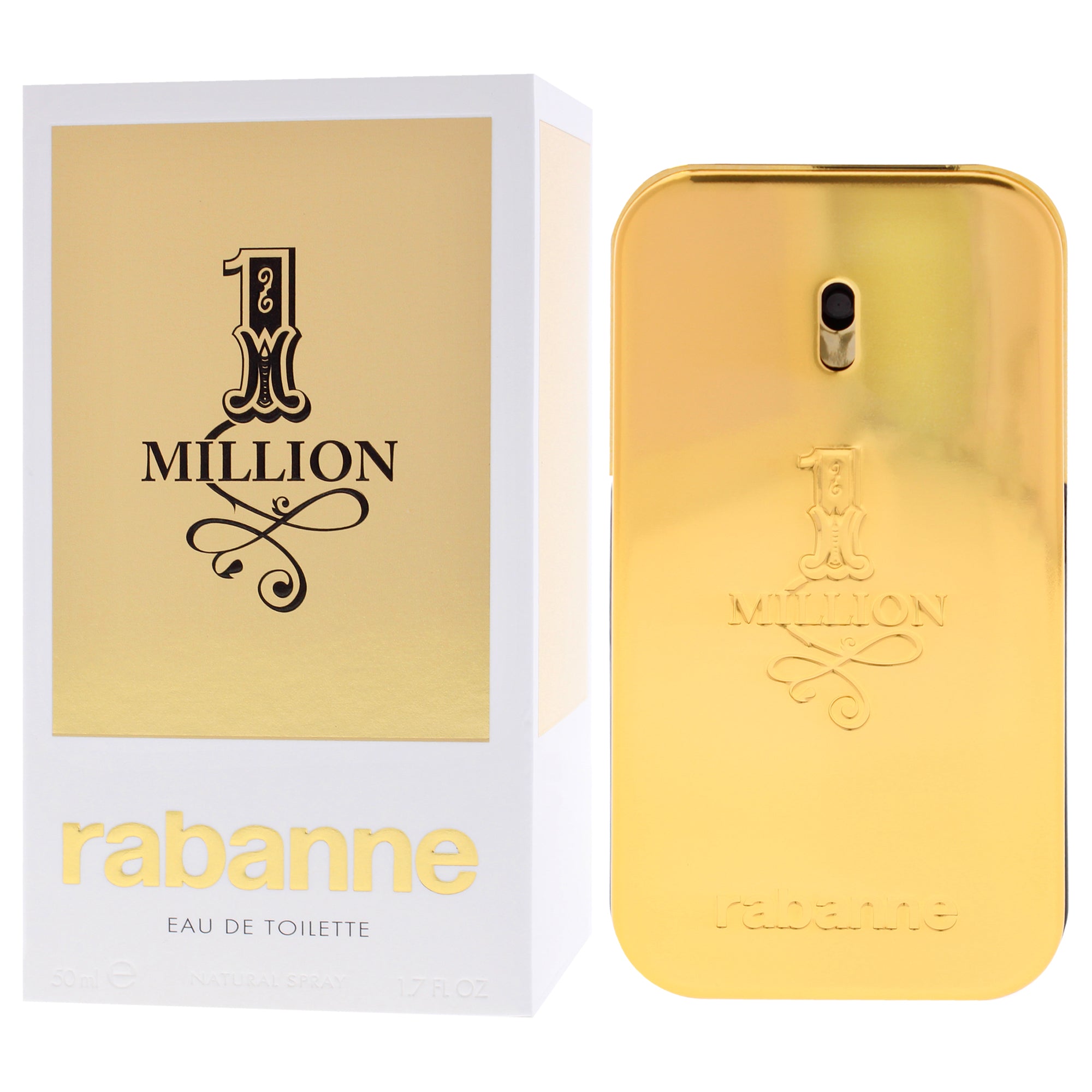 1 Million by Paco Rabanne for Men - 1.7 oz EDT Spray