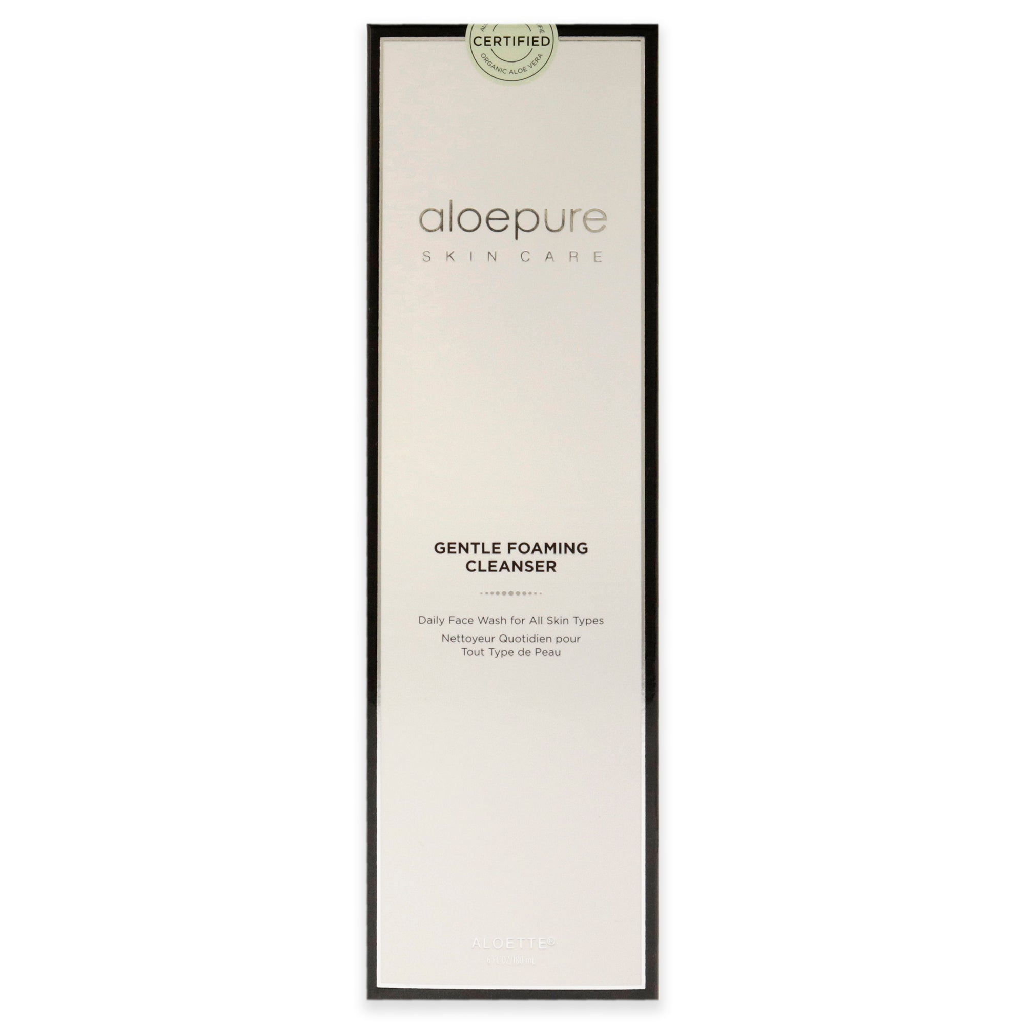 Aloepure Gentle Foaming Cleanser by Aloette for Unisex - 6 oz Cleanser