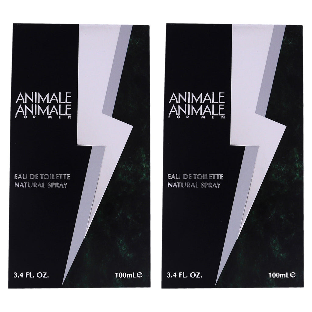Animale Animale by Animale for Men - 3.3 oz EDT Spray - Pack of 2
