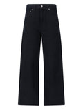 "Bonnie" Straight Jeans – Black