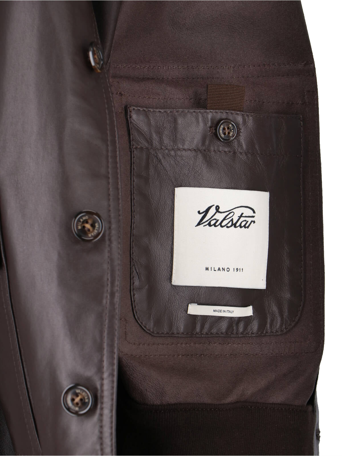 "Valstarino" Jacket – Dark Brown