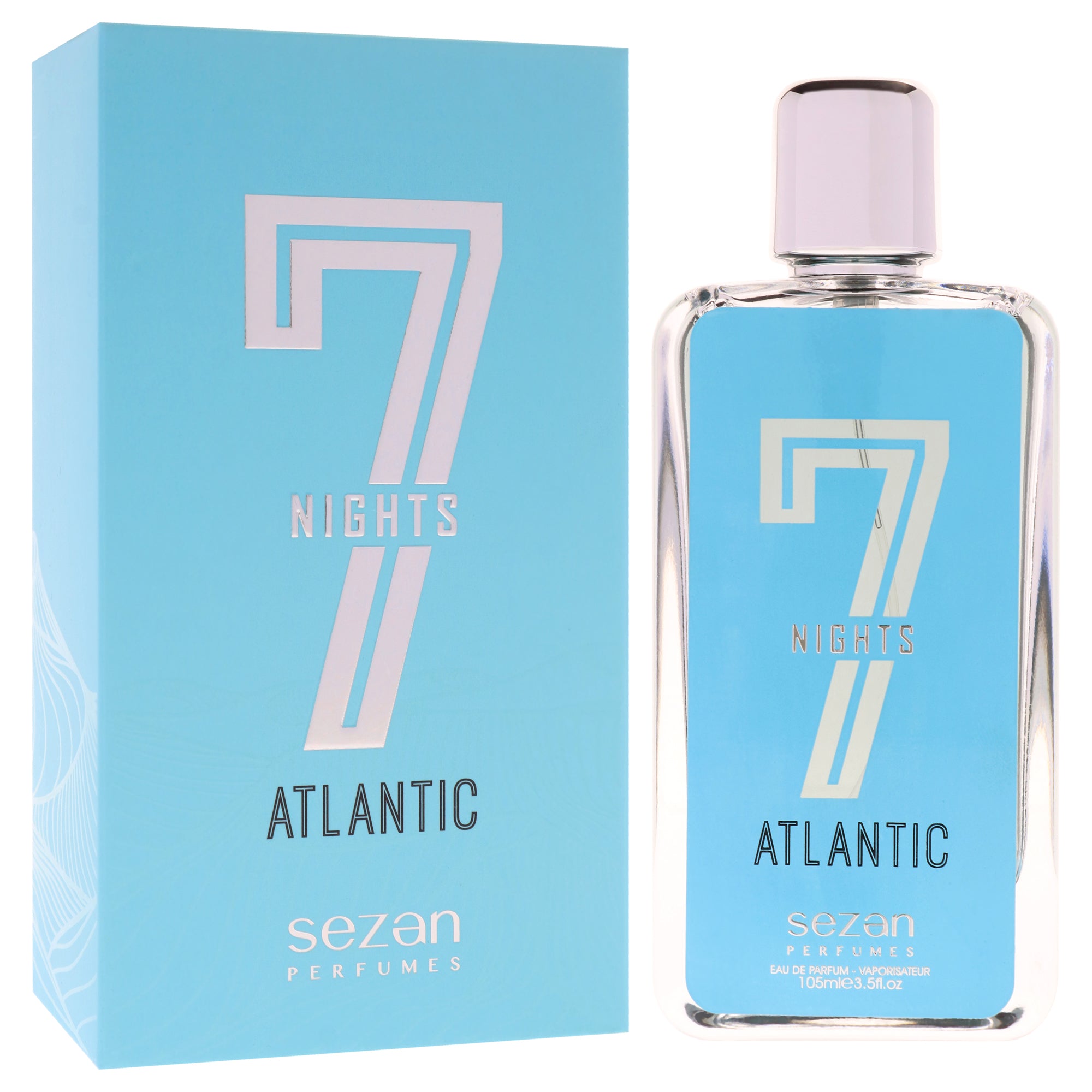 7 Nights - Atlantic by Sezan for Men - 3.5 oz EDP Spray
