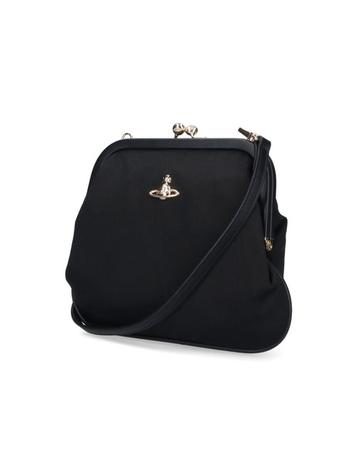 "Granny Frame" Pouch – Black