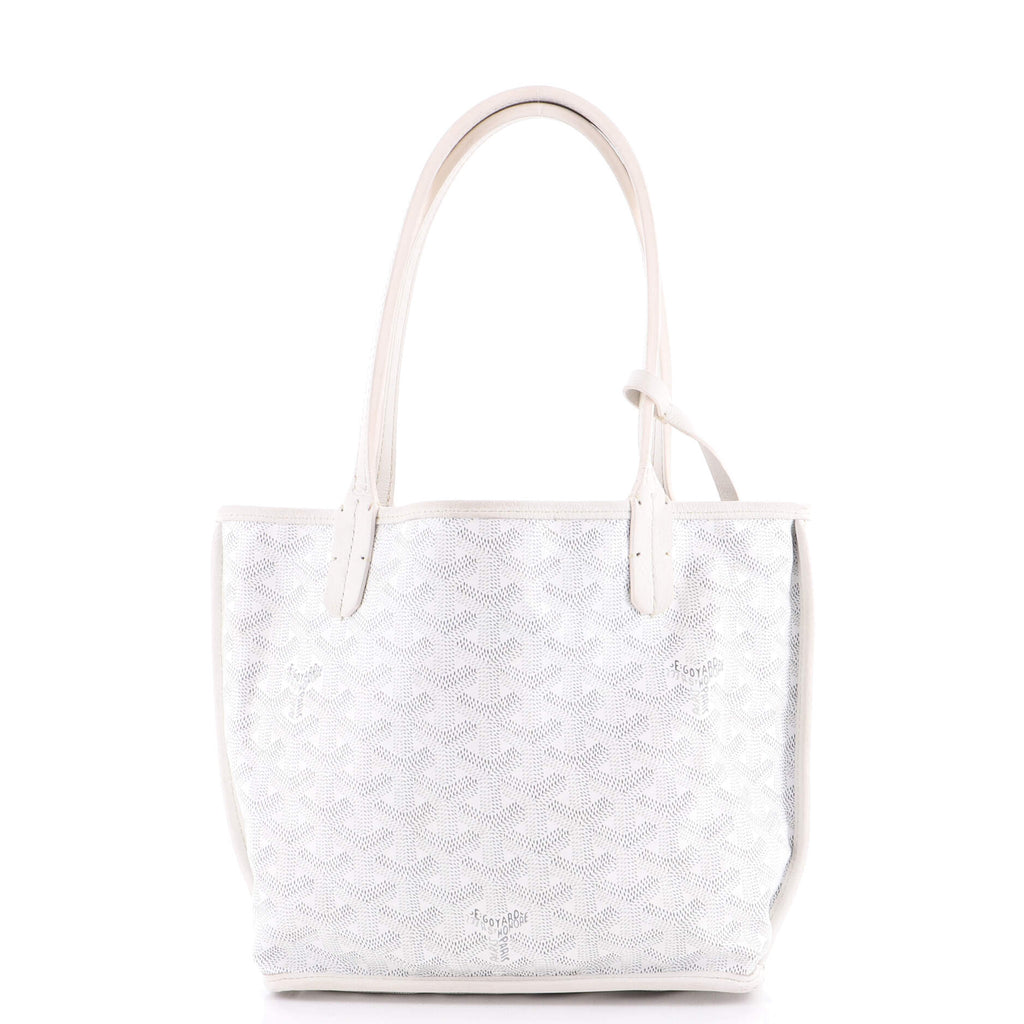 Anjou Reversible Tote Coated Canvas Mini