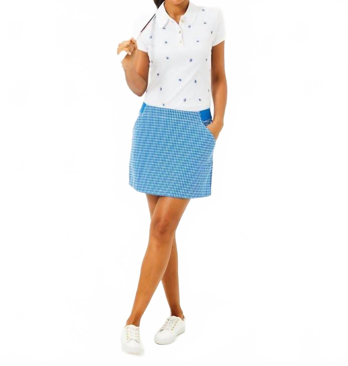 Aona Upf 50+ Skort In Blue