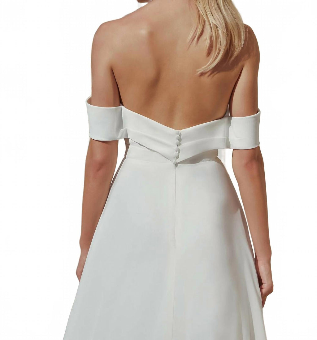 A-Line Bridal Gown In Ivory