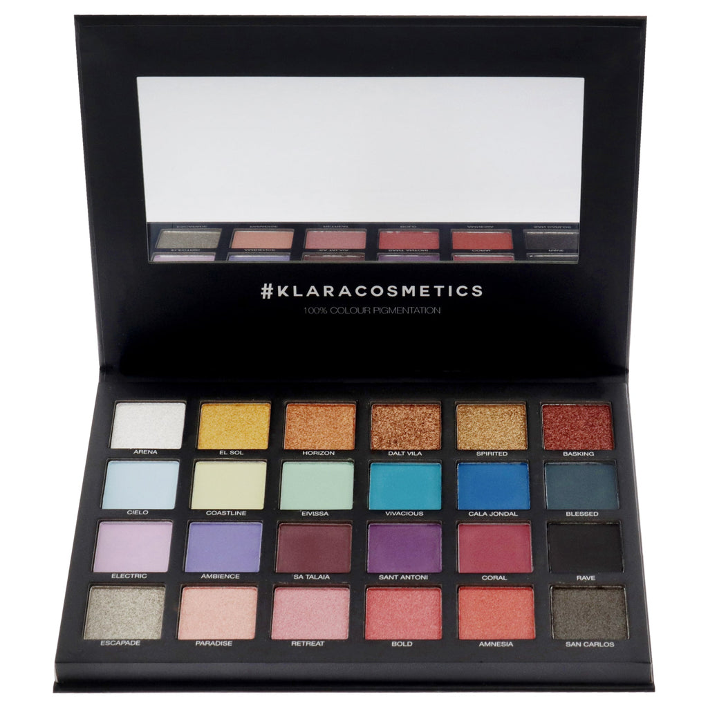 24 Eyeshadow Palette - Ibiza by Klara for Women - 1.68 oz Eye Shadow