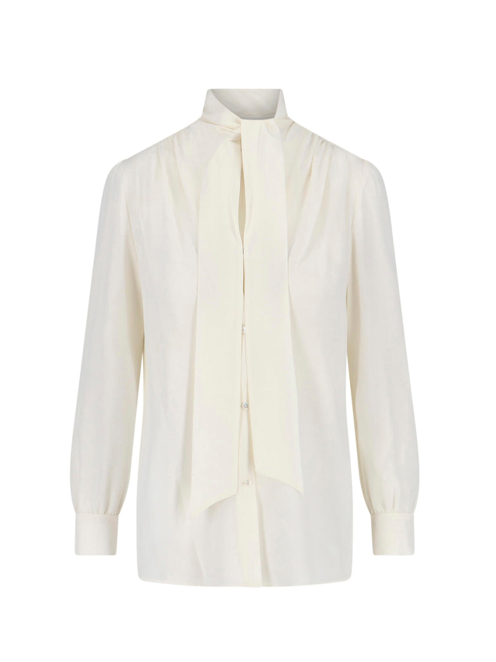 "Colt" Silk Shirt – White