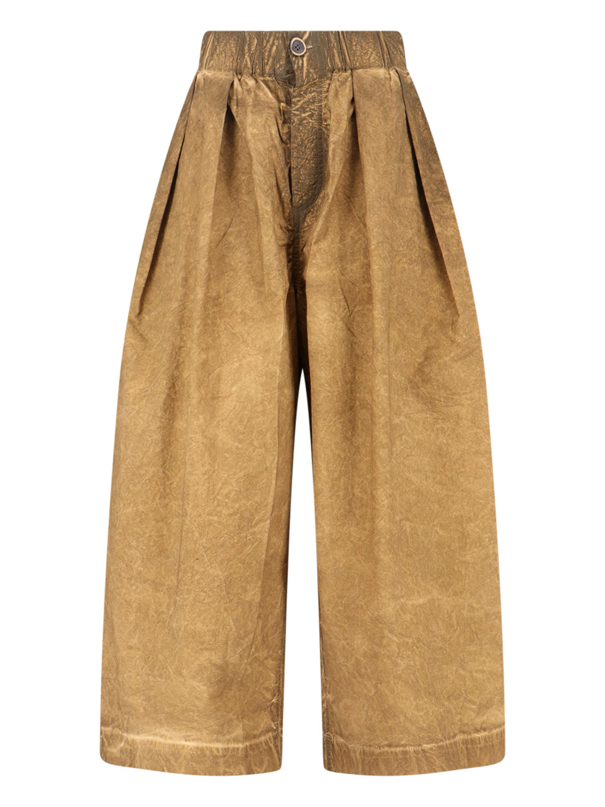 "Poetic" Wide Pants – Beige