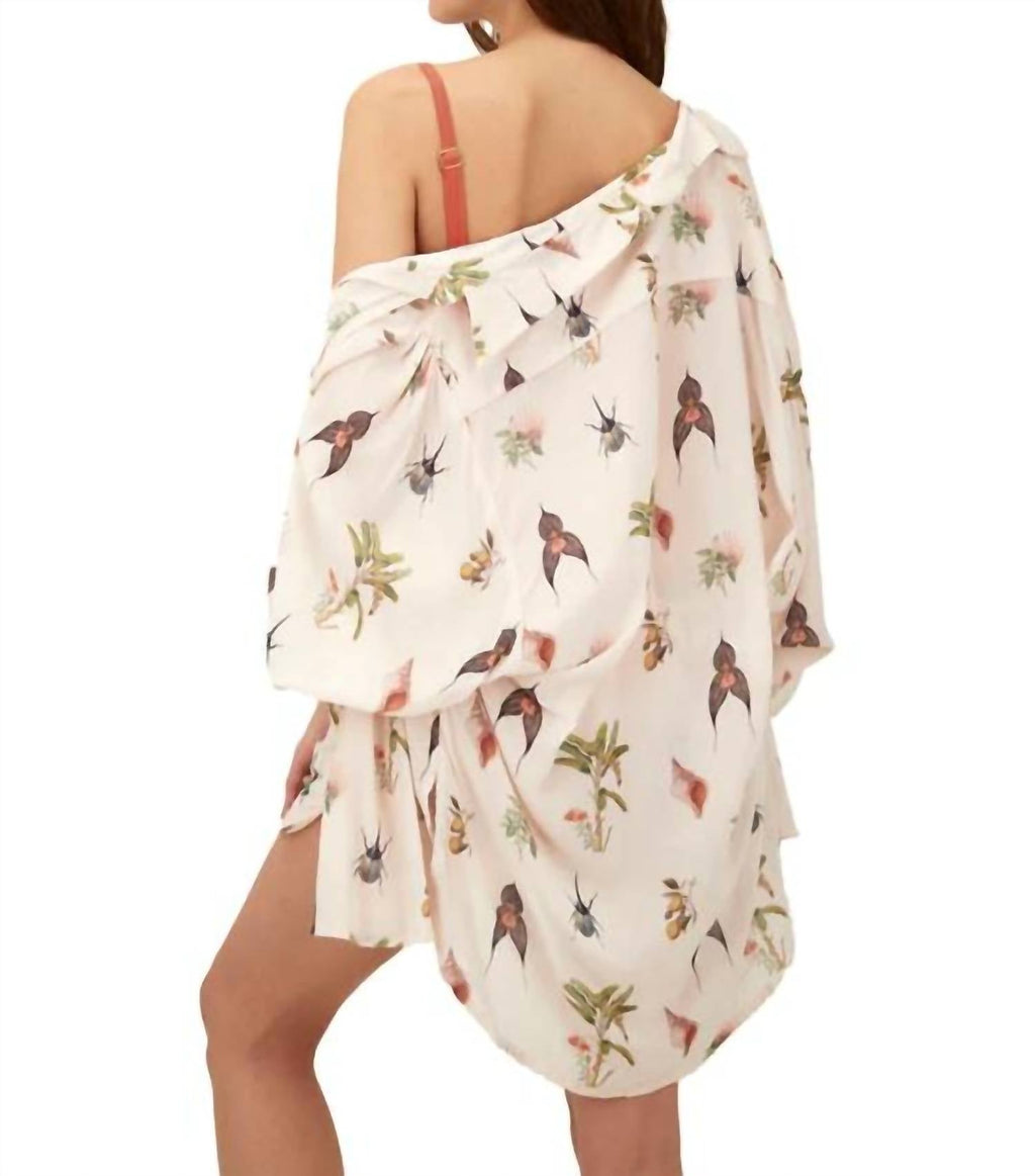 Akumal Breeze Shirt In Banana Tree Blush