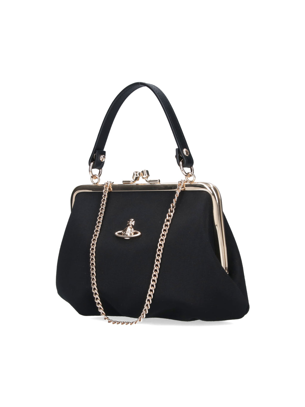 "Granny Frame" Handbag – Black