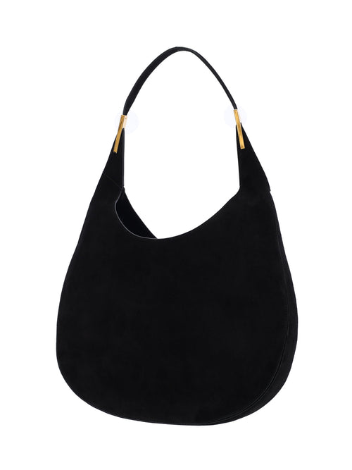 "Florence" Large Shoulder Bag – Black