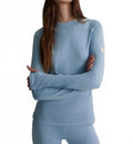 Always Warm Crew Neck Baselayer Top In Glacier Marl