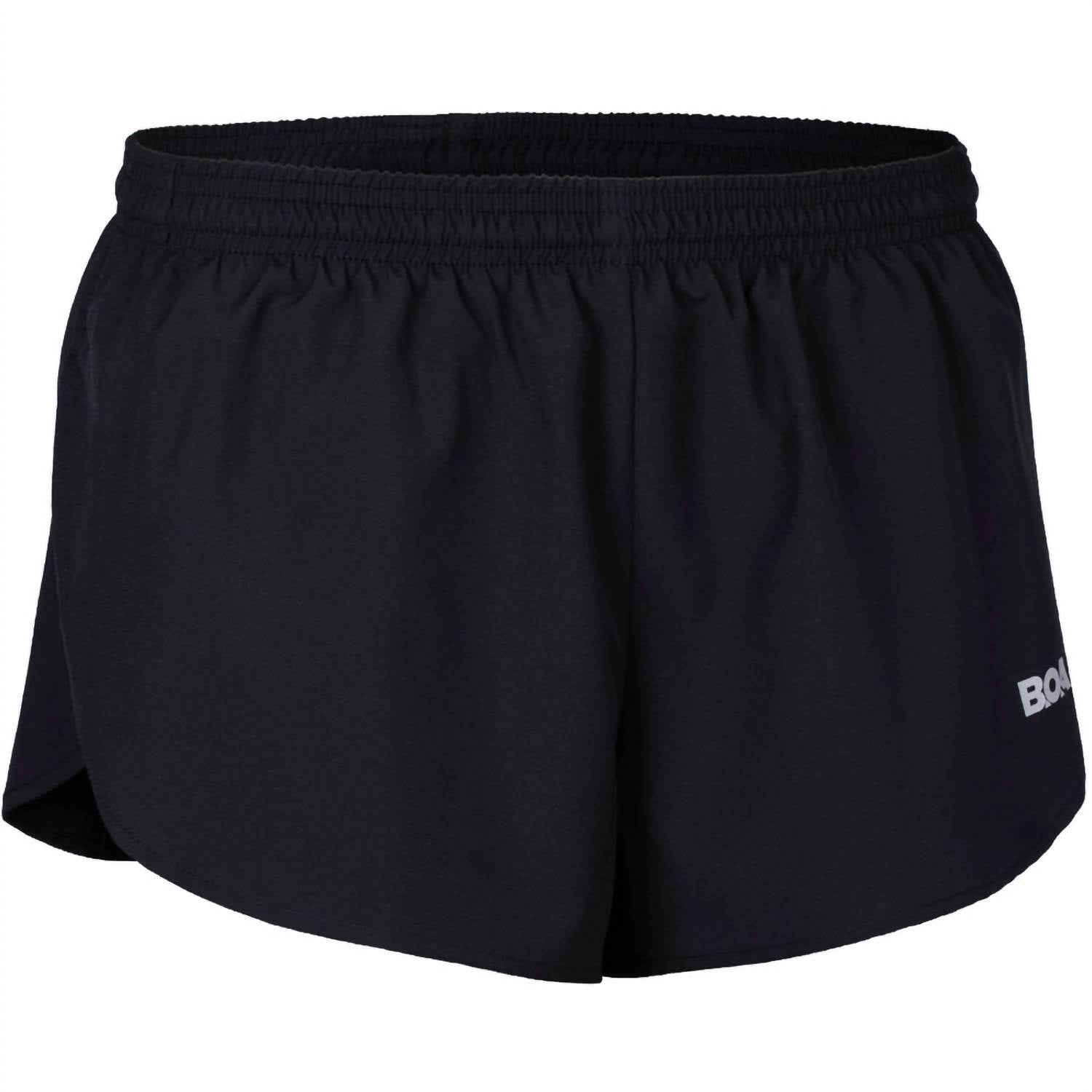 1" Elite Split Short In Black