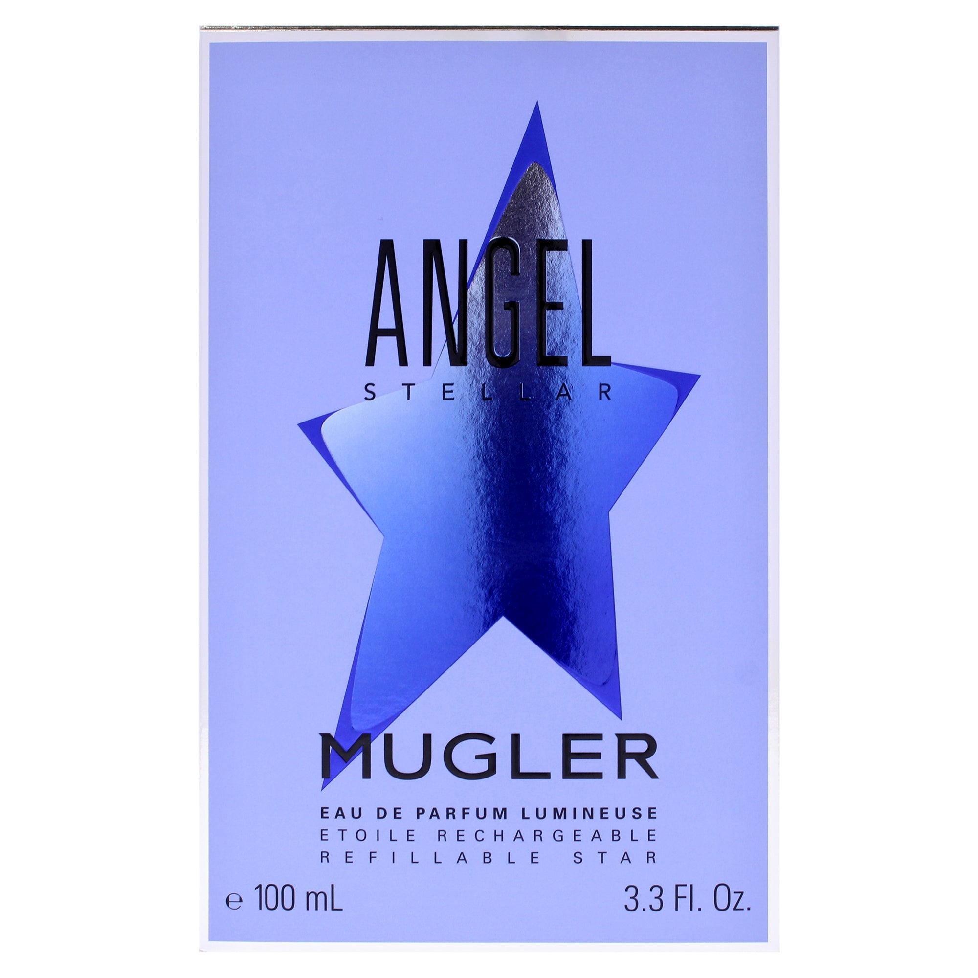 Angel Stellar Lumineuse by Thierry Mugler for Women - 3.3 oz EDP Spray (Refillable)