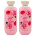 2 in 1 Body Wash and Bubble Bath - Sweet Love by Bodycology for Women - 16 oz Body Wash - Pack of 2