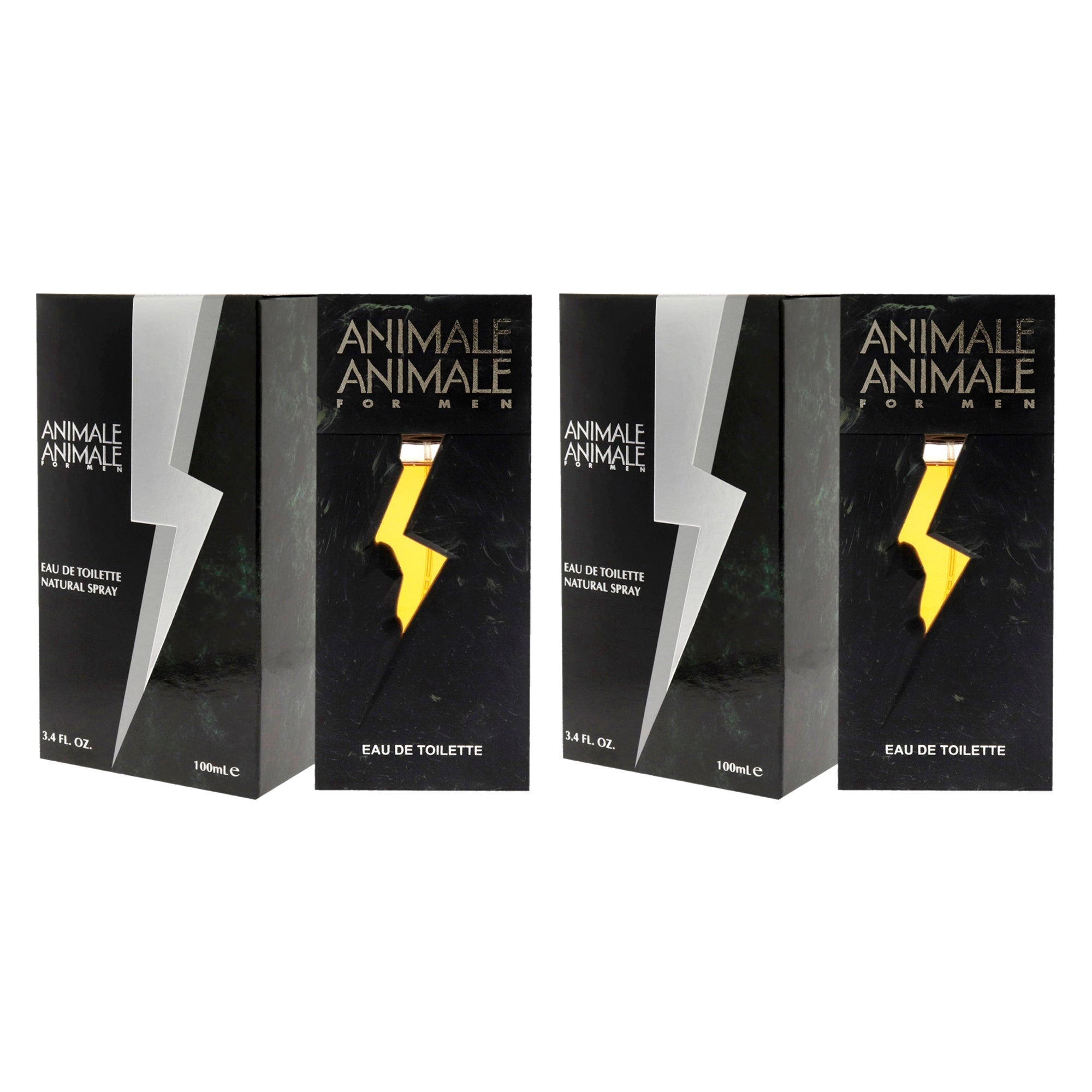 Animale Animale by Animale for Men - 3.3 oz EDT Spray - Pack of 2