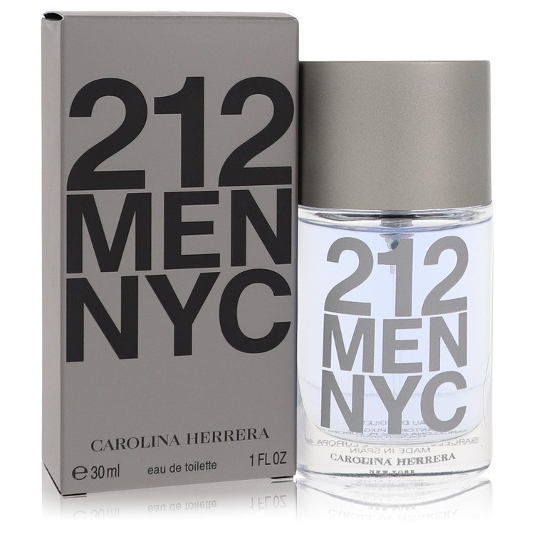 3pcs Cologne Gift Sets - 212 by Carolina Herrera Eau De Toilette Spray (New Packaging) 1 oz for Men