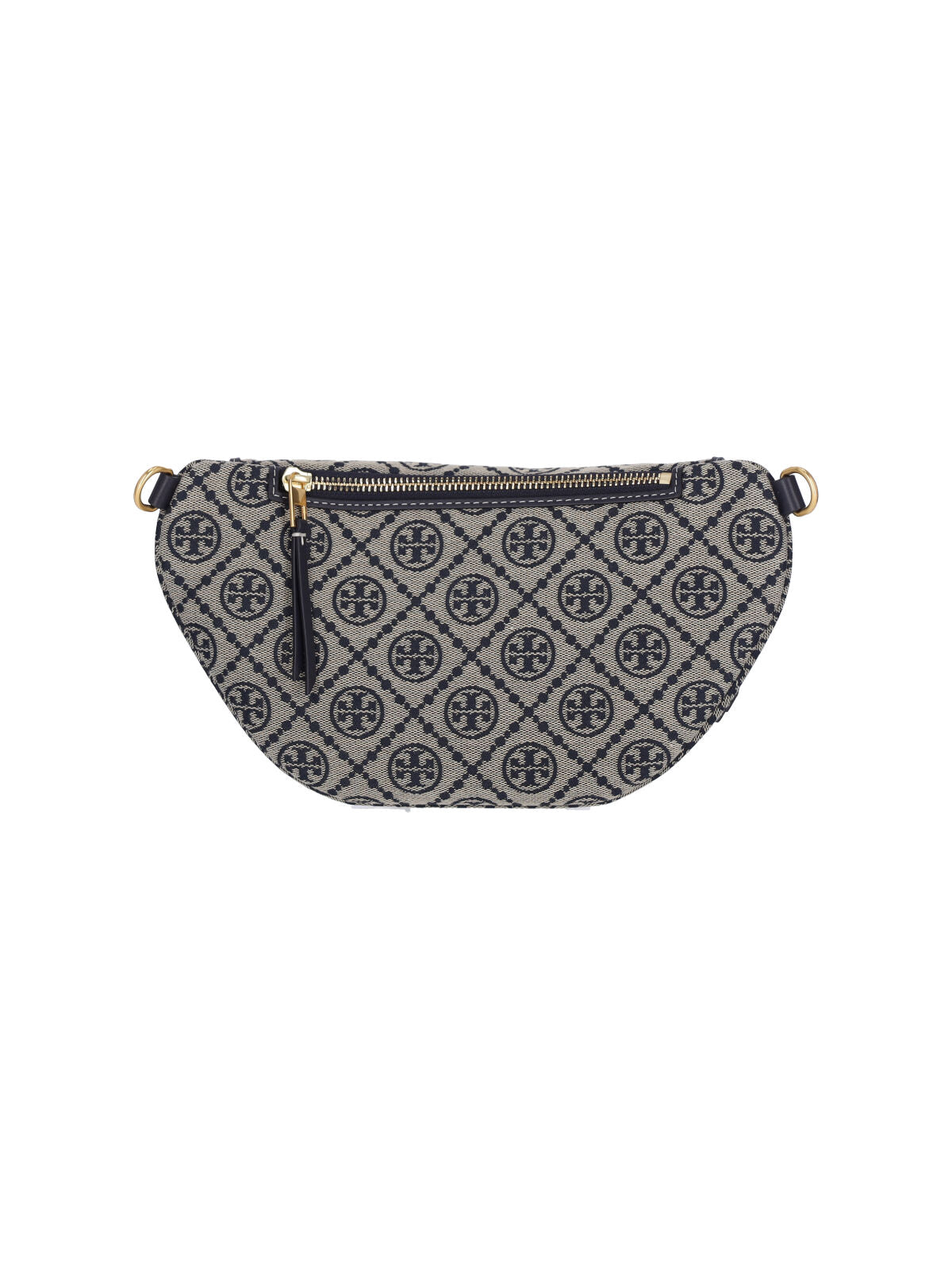 "T Monogram" Bum Bag, In Blue Cotton